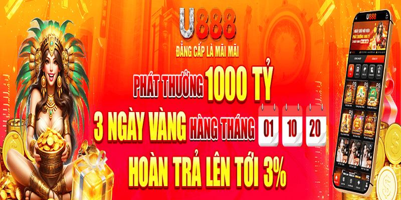 Làm giàu đại lý từ U888