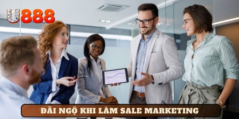 Mức lương và đãi ngộ khi nộp CV vào vị trí sale marketing