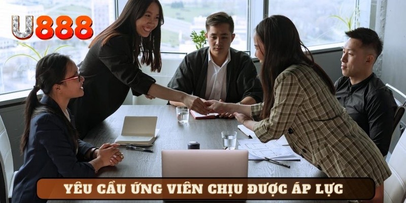 Tuyển dụng sale marketing yêu cầu ứng viên chịu được áp lực